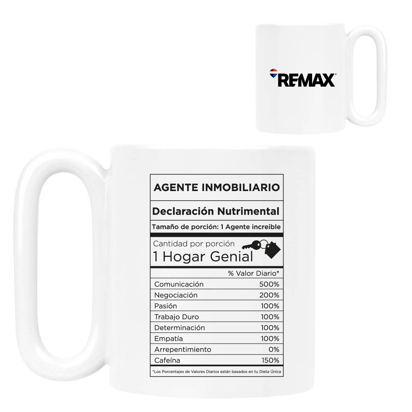 Juego de 8 tazas Etiqueta
