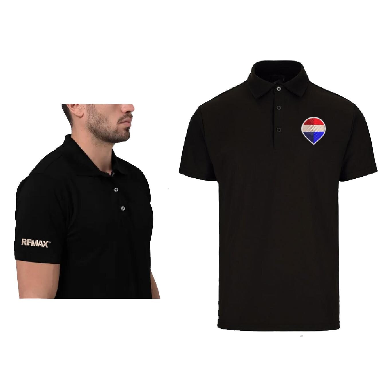 Polo Nuevo logo Hombre