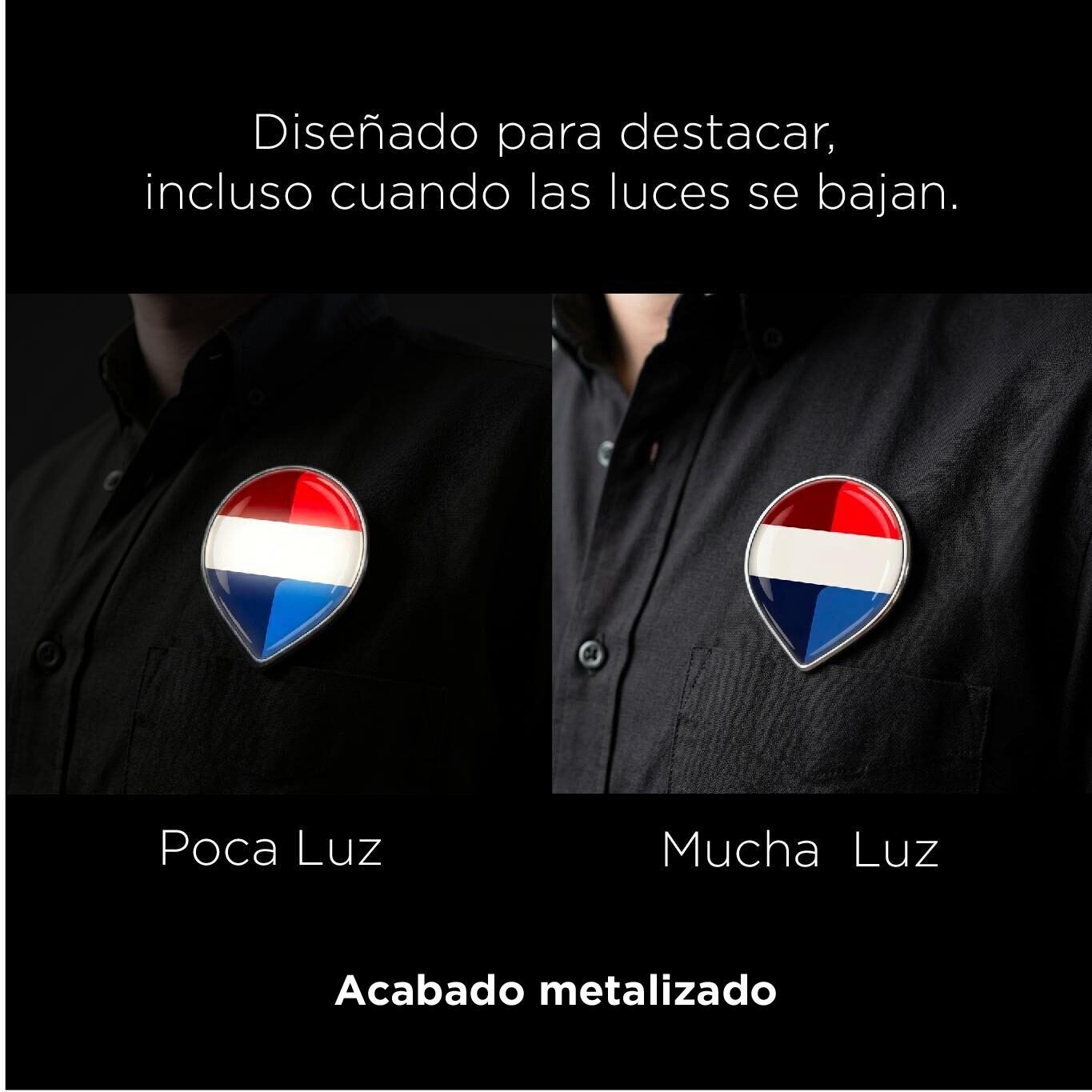 Pin Globo Reflejante con imán